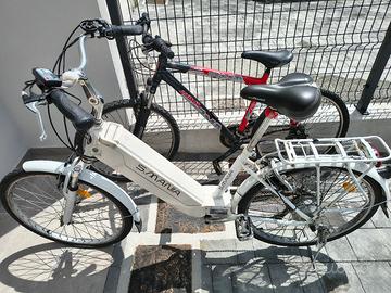 bici elettrica s.mania +  bicicletta zarma
