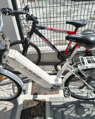 bici elettrica s.mania +  bicicletta zarma