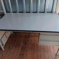  Scrivania industriale vintage originale anni 60