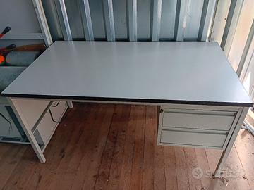  Scrivania industriale vintage originale anni 60