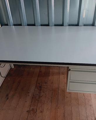  Scrivania industriale vintage originale anni 60