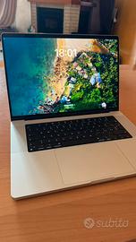 MacBook pro 16 2020 M1 16gb 512gb mini led