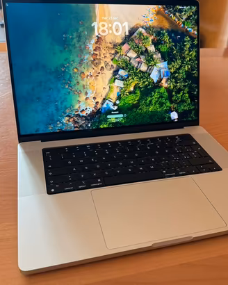 MacBook pro 16 2020 M1 16gb 512gb mini led