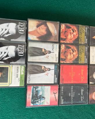 Raccolta 15 audiocassette originali Renato Zero