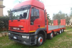 Iveco eurotech 440e42 pianale con rampe 4 assi