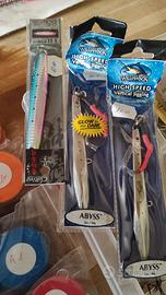materiale pesca initilizzato
