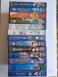 Lotto di 13 VHS Walt Disney 