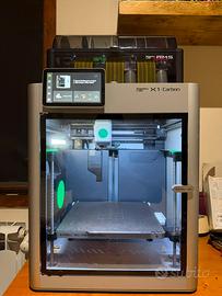 Bambulab X1 Carbon + AMS nuova h281 di lavoro