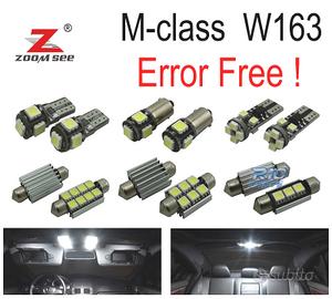 KIT 18 LAMPADE LED INTERNE MERCEDES CLASSE M W164 