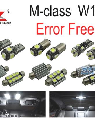 KIT 18 LAMPADE LED INTERNE MERCEDES CLASSE M W164 