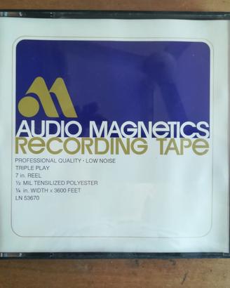 Bobine nastro magnetico Reel to reel 7"