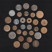 30 monete SPAGNA 1944-2000 anni e valori diversi