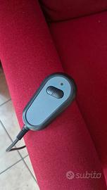 Poltrona relax motorizzata con sistema lift e Roll