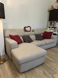 Divano letto con penisola