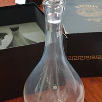versace decanter per degustazione vino nuova