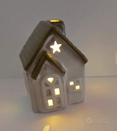 Decorazione LED a forma di casetta 