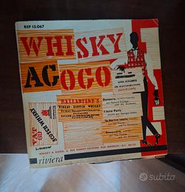 Raro vinile vintage 45 giri WHISKY A GOGO, '50