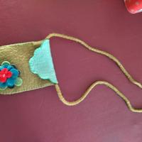 Borsa tracolla pannolenci