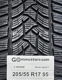 1 Pneumatico 205/55 R17 Dunlop Winter Sport 5