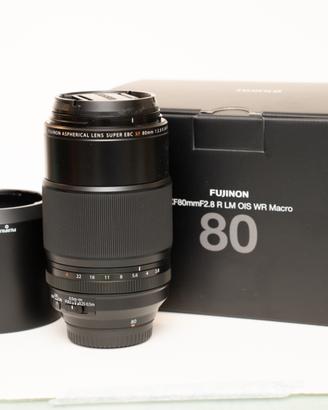Fujifilm obiettivo macro XF 80mm f/2.8 R LM OIS WR