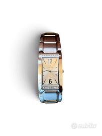 Orologio Wyler Vetta in acciaio con diamanti veri