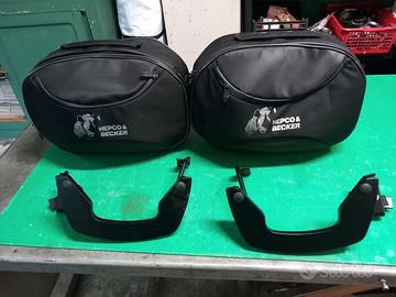 coppia borse moto NUOVE per DUCATI Ipermotard