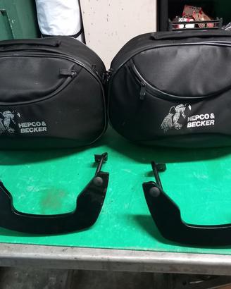 coppia borse moto NUOVE per DUCATI Ipermotard
