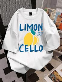 Maglia oversize limoncello 