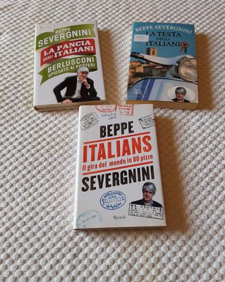 set 3 libri di Beppe Severgnini