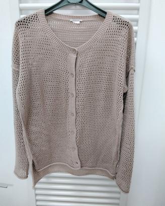 cardigan beige dorato Intimissimi 