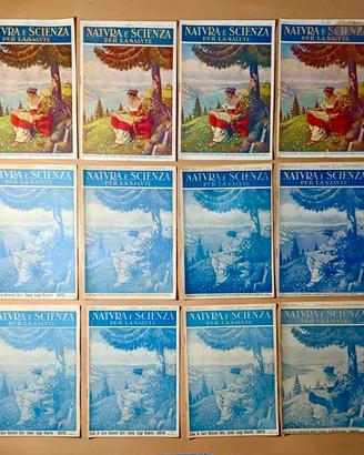 19 riviste scienze e salute dal 1931 al 1970