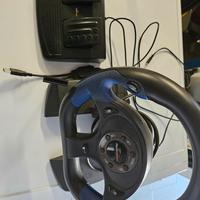 volante e pedaliera per ps2 power mega race 10