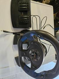 volante e pedaliera per ps2 power mega race 10