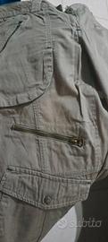 Pantaloni cargo cachi donna, Motivi, tg 38