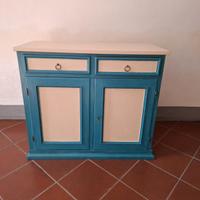 CREDENZA BASSA SHABBY CHIC