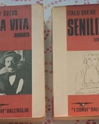 Lotto due libri Italo Svevo 
