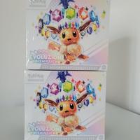 2x Pokemon ETB Ita Evoluzioni Prismatiche Perfetti