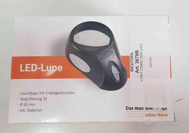 Lente ingrandimento con luce led