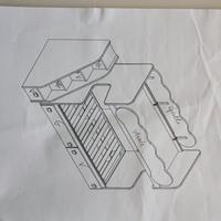 letto a castello + scala 