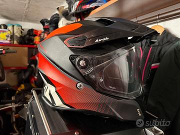 Casco Enduro Airoh con interfono cardo tg M