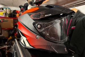 Casco Enduro Airoh con interfono cardo tg M