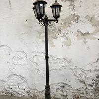 LAMPIONE DA ESTERNO  H 220 ALLUMINIO PRESSO FUSO 