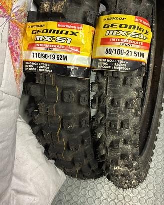 Gomme Moto Cross Dunlop