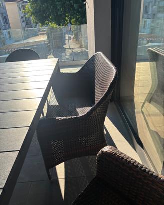 Salottino esterno rattan