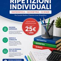 Ripetizioni Matematica, Scienze e Geometria