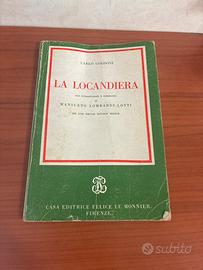 La locandiera di carlo goldoni edizione anni 80