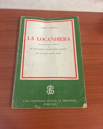 La locandiera di carlo goldoni edizione anni 80