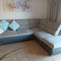 Divano letto angolare
