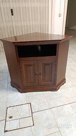 Mobile TV angolare – 1 ripiano – 2 ante