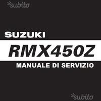 Manuali officina Suzuki RM-RMZ-RMX 2018 inITALIANO